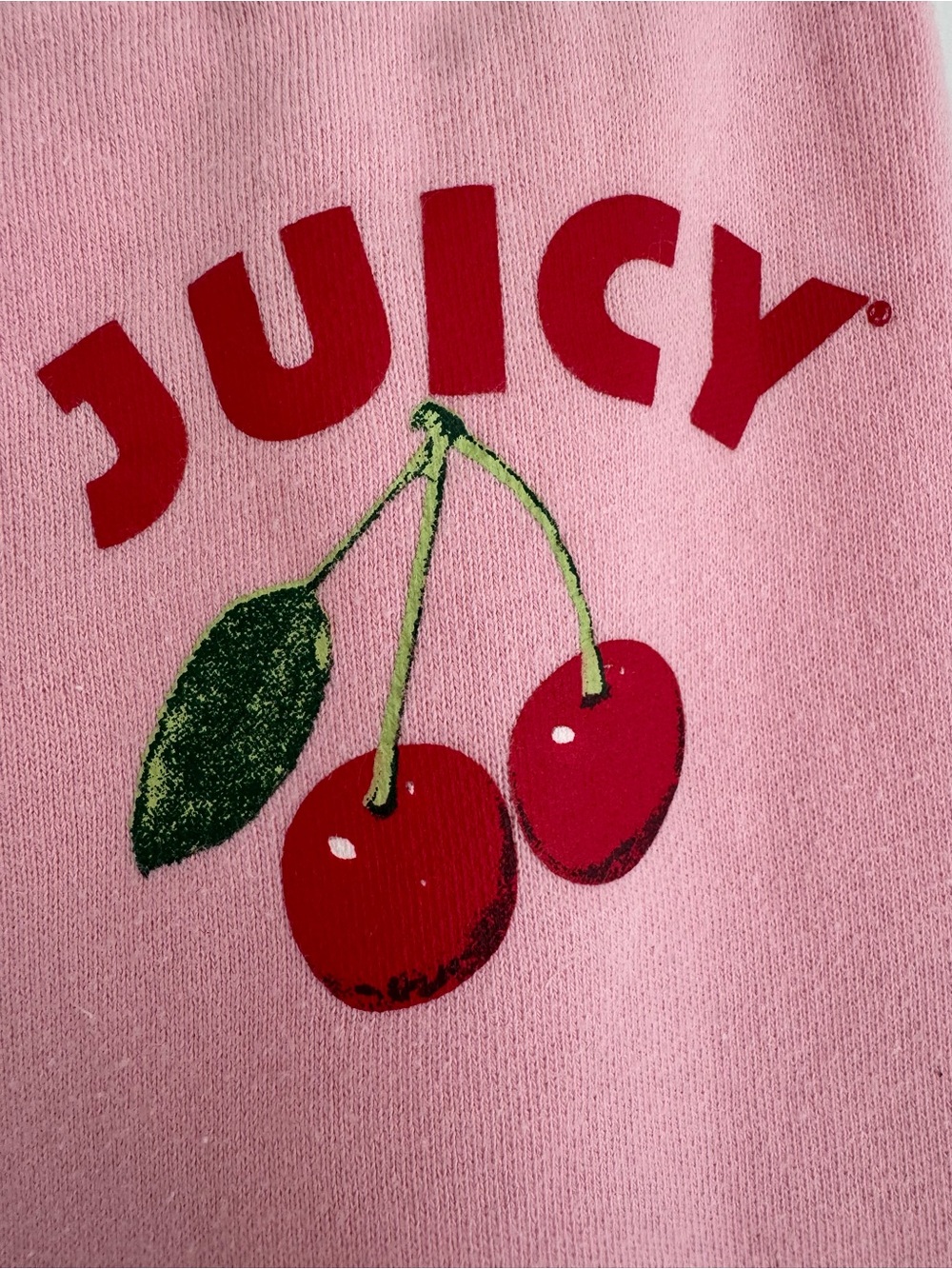 Vintage Pink Juicy Couture Cherry Pants - Picture 3 of 7
